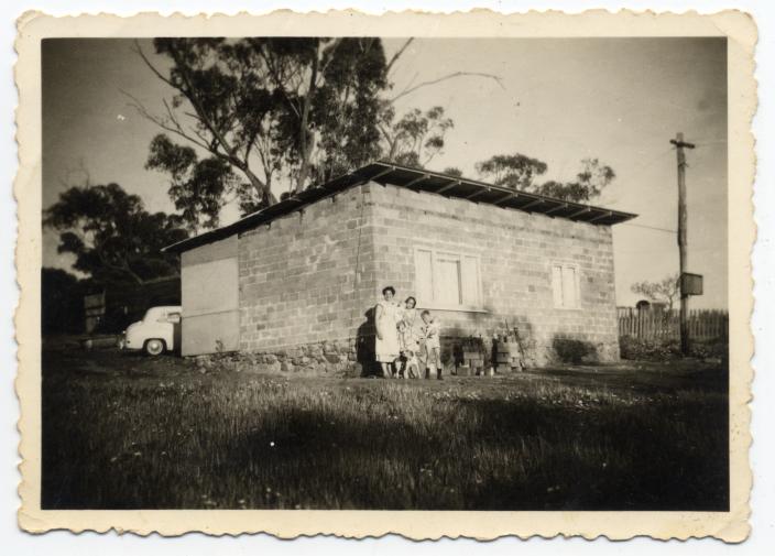 The Peters' two bedroom house in Northam 